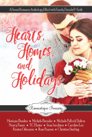 book cover for Hearts, Homes & Holidays