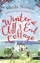 book cover for Winter at Cliff's End Cottage: a sparkling Christmas read to warm your heart