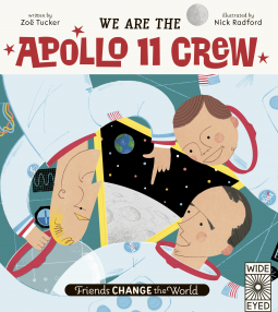 book cover for We Are The Apollo 11 Crew