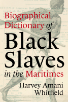 book cover for Biographical Dictionary of Enslaved Black People in the Maritimes