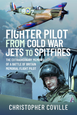 book cover for Fighter Pilot: From Cold War Jets to Spitfires