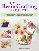 book cover for DIY Resin Crafting Projects