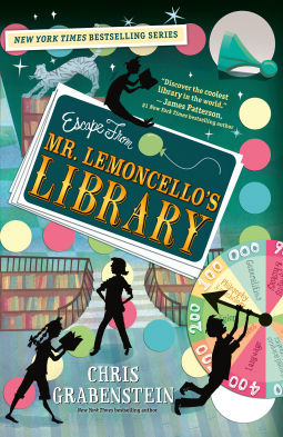 book cover for Escape from Mr. Lemoncello's Library