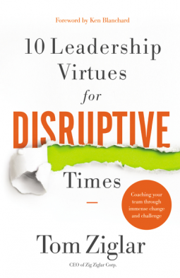 book cover for 10 Leadership Virtues for Disruptive Times