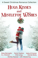 book cover for Hugs, Kisses and Mistletoe Wishes