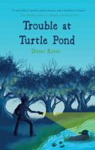 book cover for Trouble at Turtle Pond