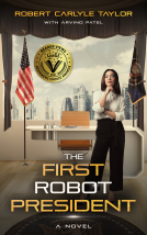 book cover for The First Robot President