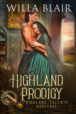 book cover for Highland Prodigy