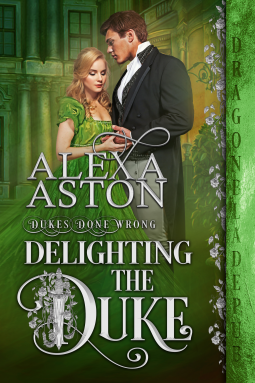 book cover for Delighting the Duke