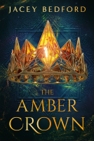 book cover for The Amber Crown