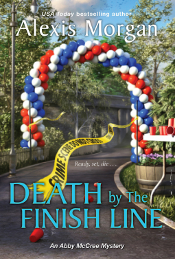 book cover for Death by the Finish Line