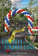 book cover for Death by the Finish Line