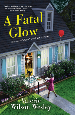 book cover for A Fatal Glow