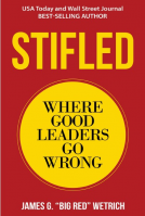 book cover for Stifled: Where Good Leaders Go Wrong