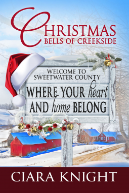 book cover for Christmas Bells of Creekside