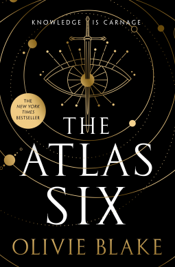 book cover for The Atlas Six