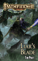 book cover for Pathfinder Tales: Liar’s Blade
