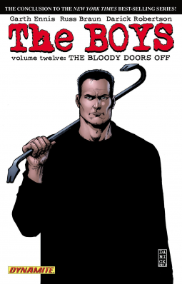 book cover for The Boys Volume 12: The Bloody Doors Off