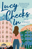 book cover for Lucy Checks In