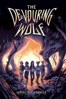 book cover for The Devouring Wolf