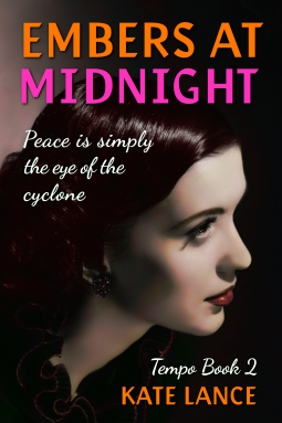 book cover for Embers at Midnight