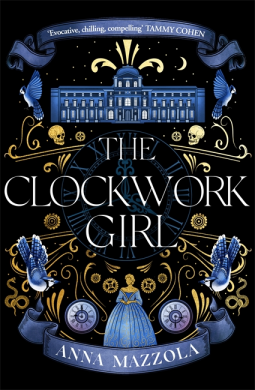 book cover for The Clockwork Girl