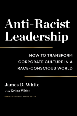 book cover for Anti-Racist Leadership