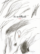 book cover for It's So Difficult