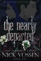 book cover for The Nearly Departed