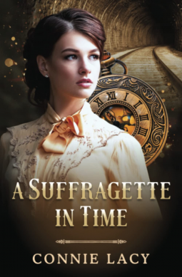 book cover for A Suffragette in Time