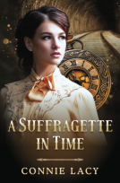 book cover for A Suffragette in Time