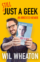 book cover for Still Just a Geek