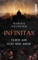 Buchcover für Infinitas – Fluch aus Glut und Asche