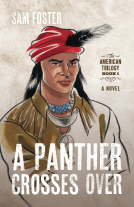 book cover for A Panther Crosses Over