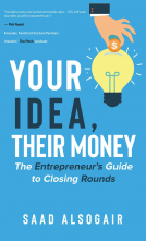 book cover for Your Idea, Their Money