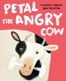 book cover for Petal the Angry Cow