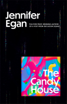 book cover for The Candy House