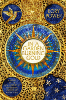 book cover for In a Garden Burning Gold