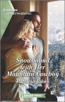 book cover for Snowbound with Her Mountain Cowboy