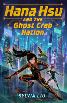 book cover for Hana Hsu and the Ghost Crab Nation