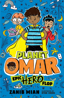 book cover for Planet Omar: Epic Hero Flop
