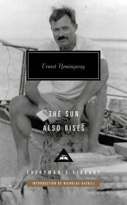 book cover for The Sun Also Rises
