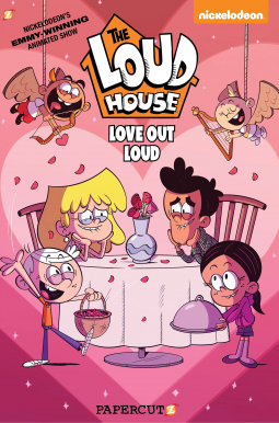 book cover for The Loud House Love Out Loud Special