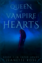 book cover for Queen of Vampire Hearts