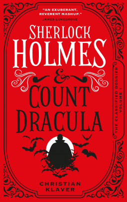 book cover for Sherlock Holmes and Count Dracula
