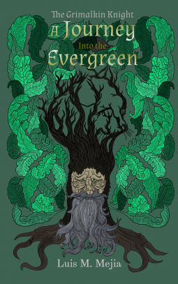 book cover for The Grimalkin Knight A Journey into the Evergreen
