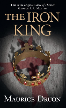 book cover for The Iron King