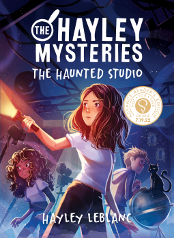 book cover for The Hayley Mysteries: The Haunted Studio