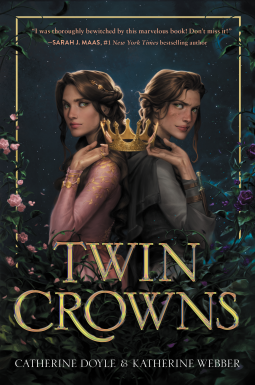 book cover for Twin Crowns