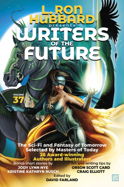 book cover for L. Ron Hubbard Presents Writers of the Future Volume 37
